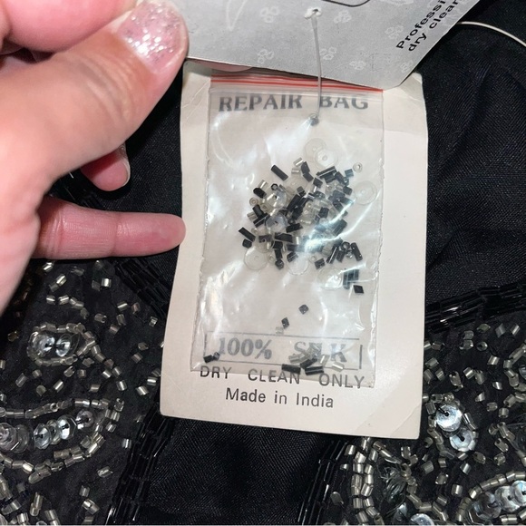 Style N Design Vintage Beaded Sequin Jacket Women’s Size Medium New With Tags - Picture 6 of 10